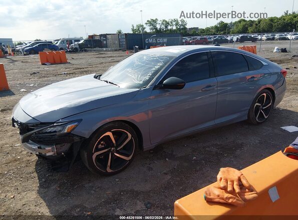 1HGCV1F35NA117386 2022 HONDA ACCORD Черный 