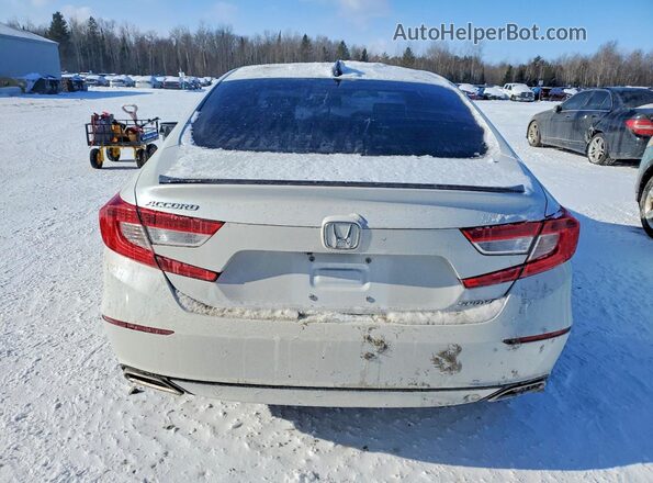 1HGCV1F35NA800799 2022 HONDA ACCORD White უკანა ხედი