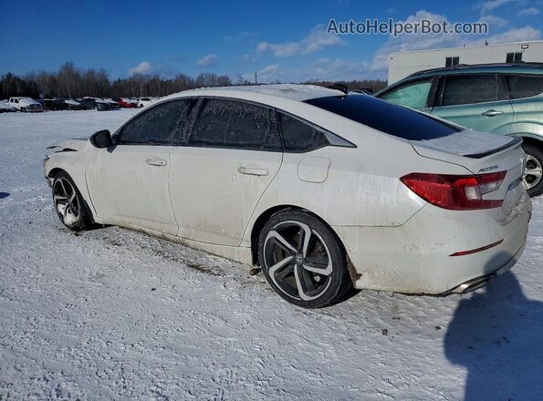 1HGCV1F35NA800799 2022 HONDA ACCORD White უკანა მარცხენა