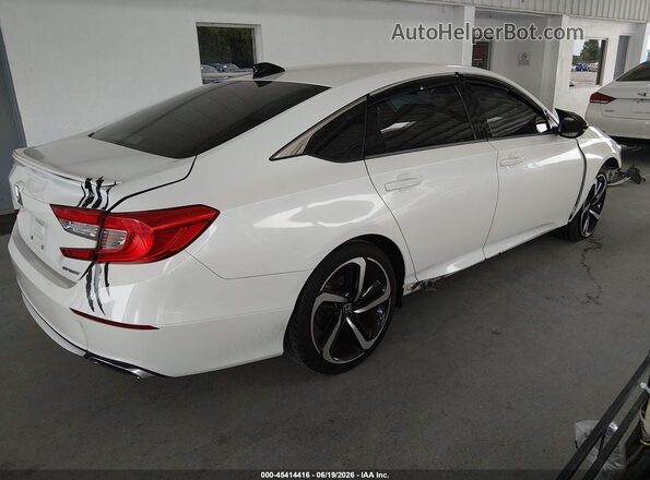1HGCV1F36JA115317 2018 HONDA ACCORD White Trasero derecho