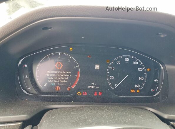 1HGCV1F36JA166090 2018 HONDA ACCORD Charcoal ხელსაწყოთა პანელის ხედი