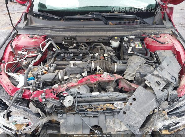 1HGCV1F36JA247302 2018 HONDA ACCORD Red Vista trasera
