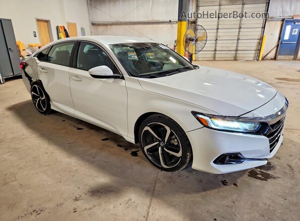 1HGCV1F36JA265850 2018 HONDA ACCORD White 