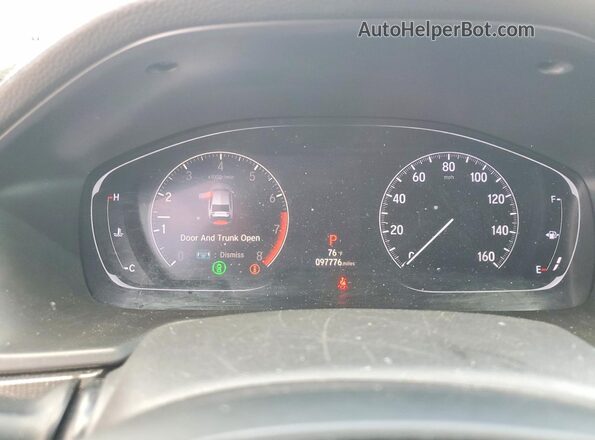 1HGCV1F36KA018507 2019 HONDA ACCORD Gray 