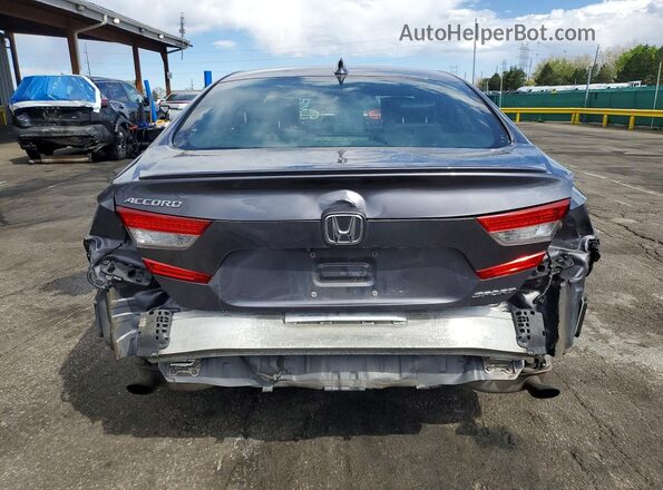 1HGCV1F36KA018507 2019 HONDA ACCORD Gray 