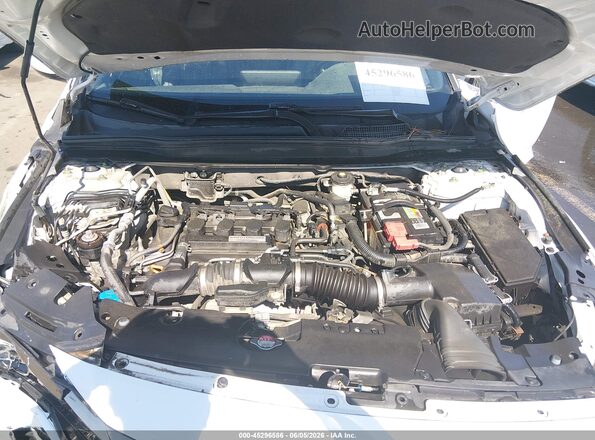 1HGCV1F36KA060935 2019 HONDA ACCORD White Rear view