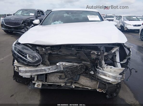 1HGCV1F36KA067285 2019 HONDA ACCORD Белый Вид задней части салона