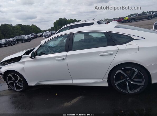 1HGCV1F36KA067285 2019 HONDA ACCORD Белый 