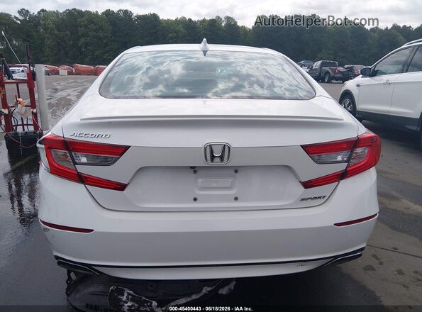 1HGCV1F36KA067285 2019 HONDA ACCORD Белый 