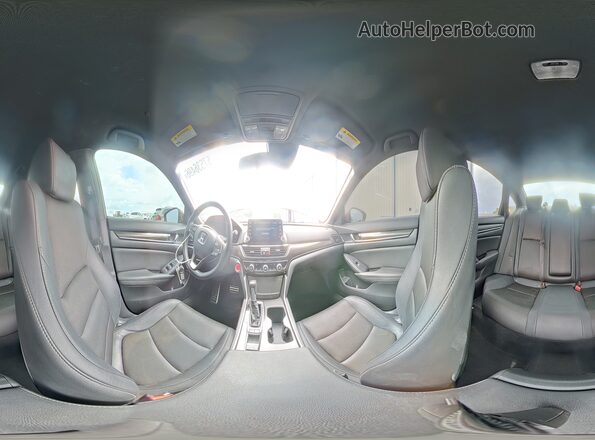 1HGCV1F36KA071207 2019 HONDA ACCORD Red VIN կոդի պիտակի տեսք