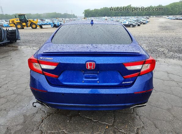 1HGCV1F36KA093059 2019 HONDA ACCORD Blue 