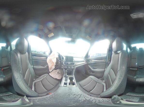 1HGCV1F36KA093059 2019 HONDA ACCORD Blue 