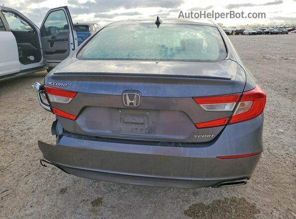 1HGCV1F36KA123208 2019 HONDA ACCORD Gray 