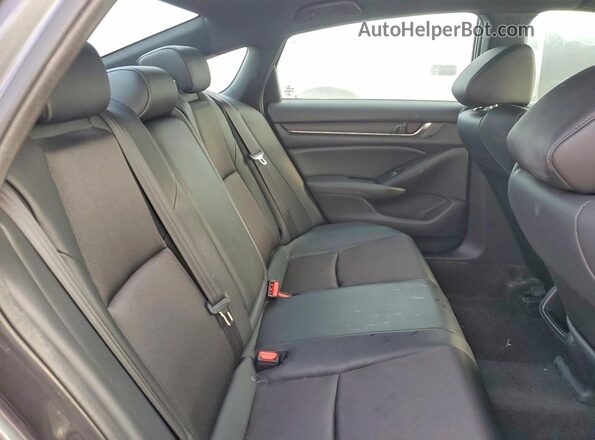 1HGCV1F36KA123208 2019 HONDA ACCORD Gray 