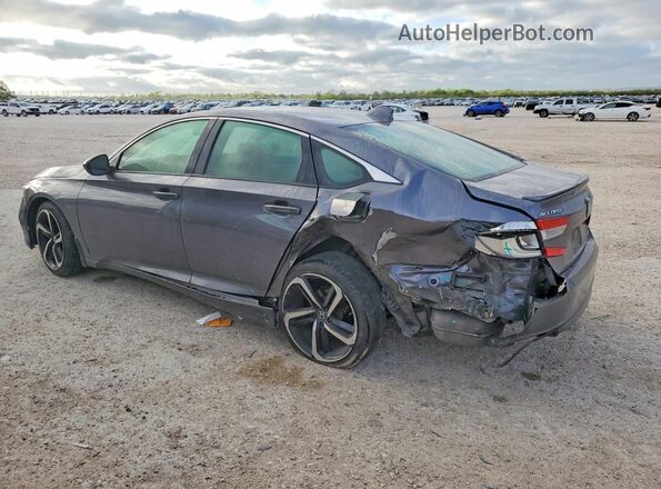 1HGCV1F36KA123208 2019 HONDA ACCORD Gray 