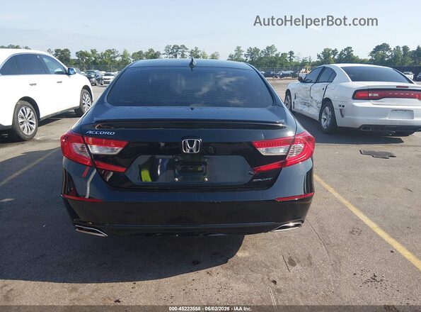 1HGCV1F36KA177351 2019 HONDA ACCORD Black 