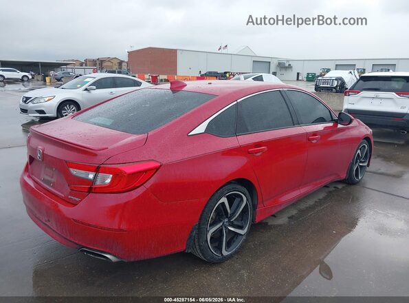 1HGCV1F36LA061598 2020 HONDA ACCORD Красный 