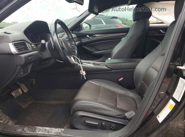 1HGCV1F36LA100416 2020 HONDA ACCORD Black Սալոնի դիմացի տեսք