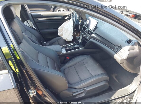 1HGCV1F36LA140964 2020 HONDA ACCORD Black Vista interior delantera