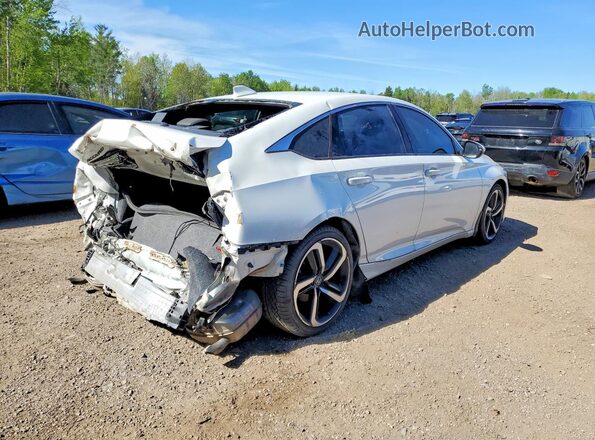1HGCV1F36LA801991 2020 HONDA ACCORD White Rear right