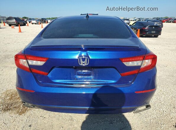 1HGCV1F36MA085773 2021 HONDA ACCORD Blue 