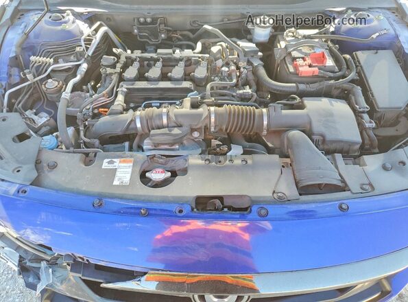 1HGCV1F36MA085773 2021 HONDA ACCORD Blue 