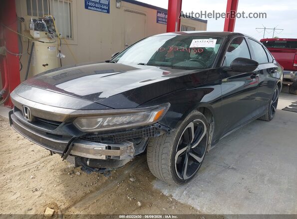 1HGCV1F36MA089984 2021 HONDA ACCORD Black 