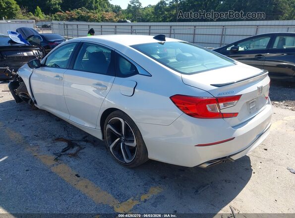 1HGCV1F36NA023565 2022 HONDA ACCORD White Задня ліва чверть