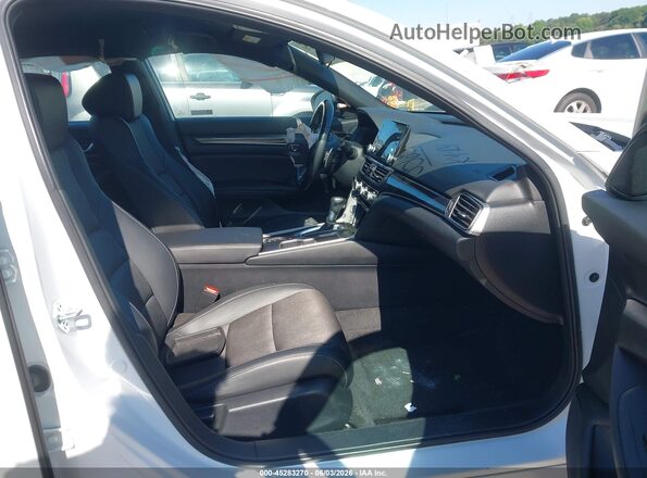 1HGCV1F36NA023565 2022 HONDA ACCORD White Вид салону спереду