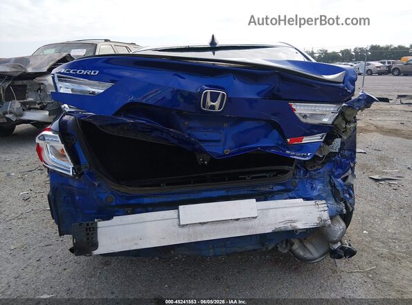 1HGCV1F36NA060406 2022 HONDA ACCORD Синий 