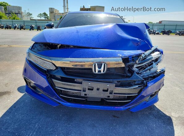 1HGCV1F36NA089792 2022 HONDA ACCORD Blue 