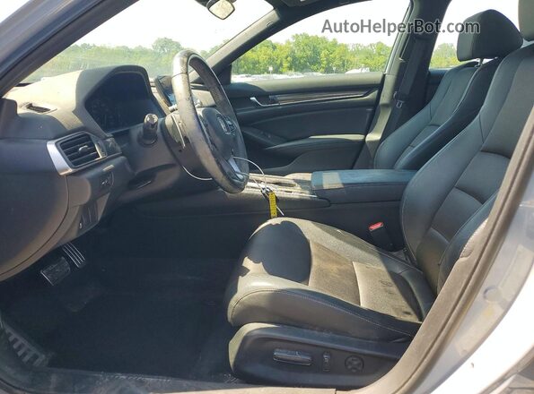 1HGCV1F36NA106297 2022 HONDA ACCORD Turquoise Вид салону спереду