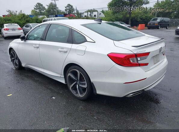 1HGCV1F36NA106574 2022 HONDA ACCORD White Trasero izquierdo