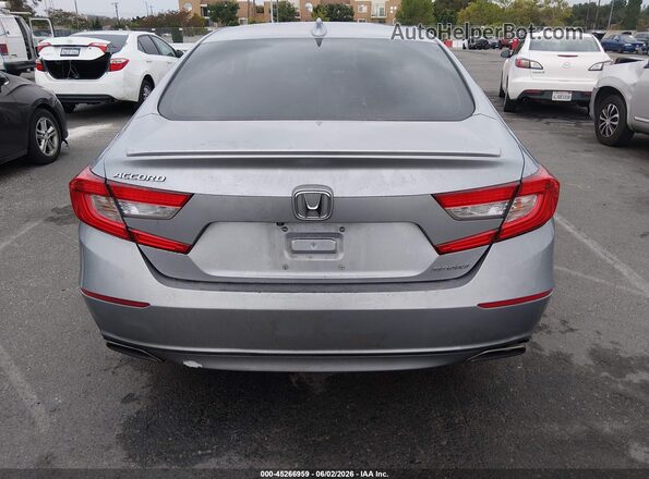 1HGCV1F37JA150268 2018 HONDA ACCORD Silver 