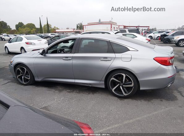 1HGCV1F37JA150268 2018 HONDA ACCORD Silver 