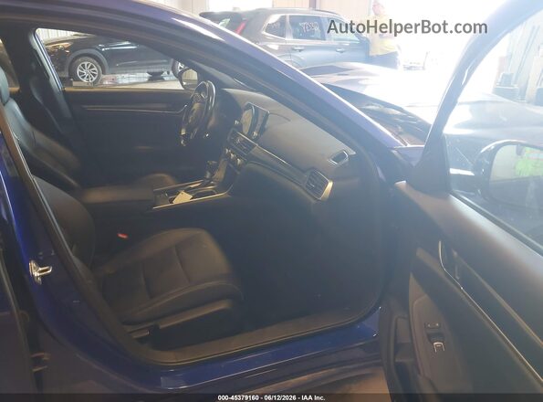 1HGCV1F37JA152523 2018 HONDA ACCORD Blue Vista interior delantera