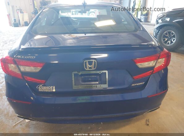 1HGCV1F37JA152523 2018 HONDA ACCORD Blue 