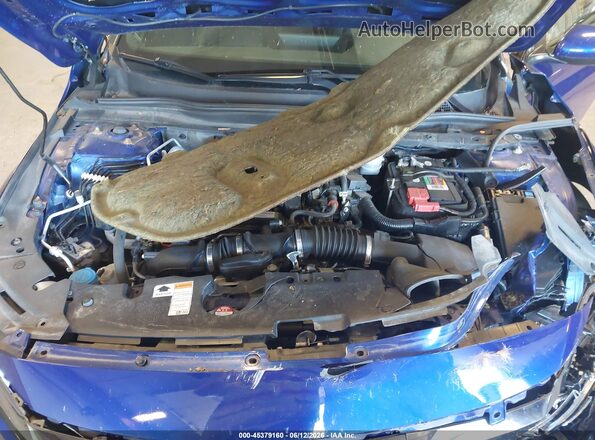 1HGCV1F37JA152523 2018 HONDA ACCORD Blue Vista trasera