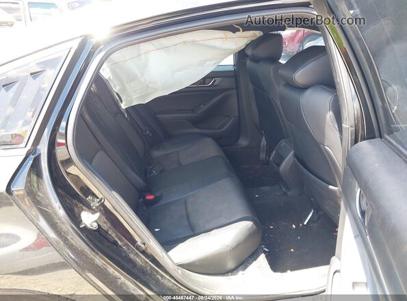1HGCV1F37JA174697 2018 HONDA ACCORD Черный Вид наклейки с VIN-кодом