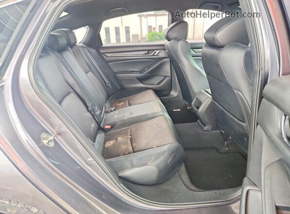 1HGCV1F37JA234882 2018 HONDA ACCORD Gray 