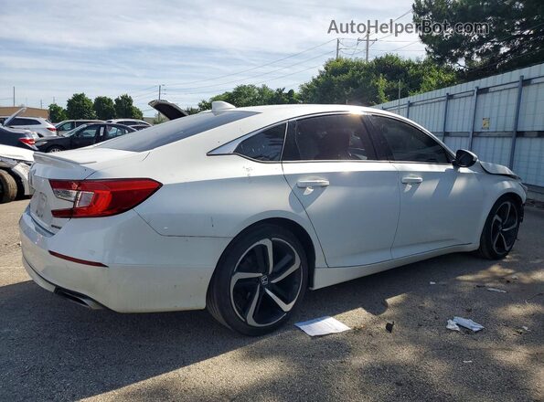 1HGCV1F37KA035283 2019 HONDA ACCORD White 