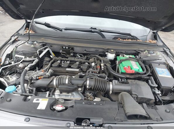 1HGCV1F37KA064847 2019 HONDA ACCORD Серебряный Вид сзади