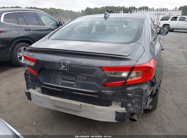 1HGCV1F37KA064847 2019 HONDA ACCORD Серебряный 