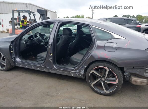 1HGCV1F37KA064847 2019 HONDA ACCORD Серебряный 