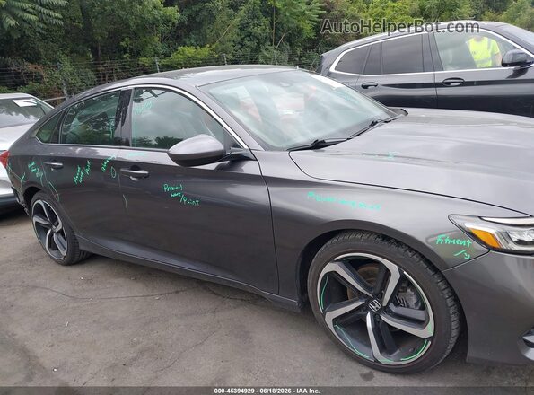 1HGCV1F37KA064847 2019 HONDA ACCORD Серебряный Панорамный вид салона 360°