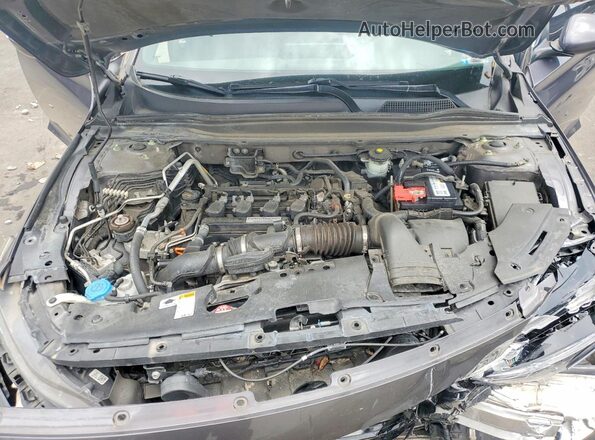 1HGCV1F37KA109396 2019 HONDA ACCORD Gray Widok wnętrza z tyłu