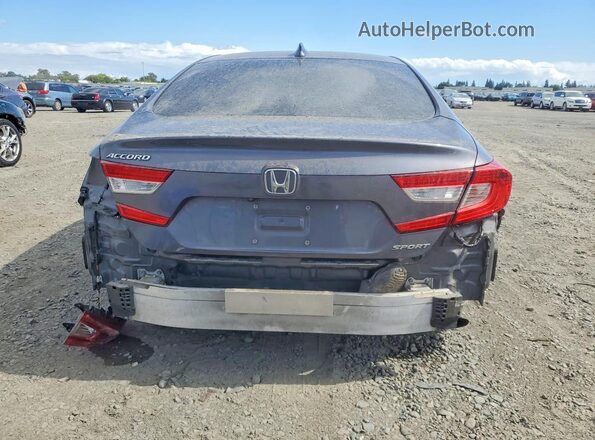 1HGCV1F37KA130068 2019 HONDA ACCORD Gray 