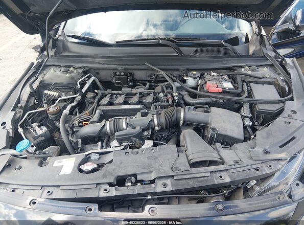 1HGCV1F37KA143449 2019 HONDA ACCORD Black Rear view