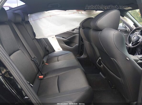 1HGCV1F37KA143449 2019 HONDA ACCORD Black VIN sticker view