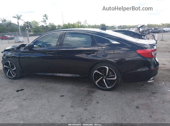 1HGCV1F37KA143449 2019 HONDA ACCORD Black 